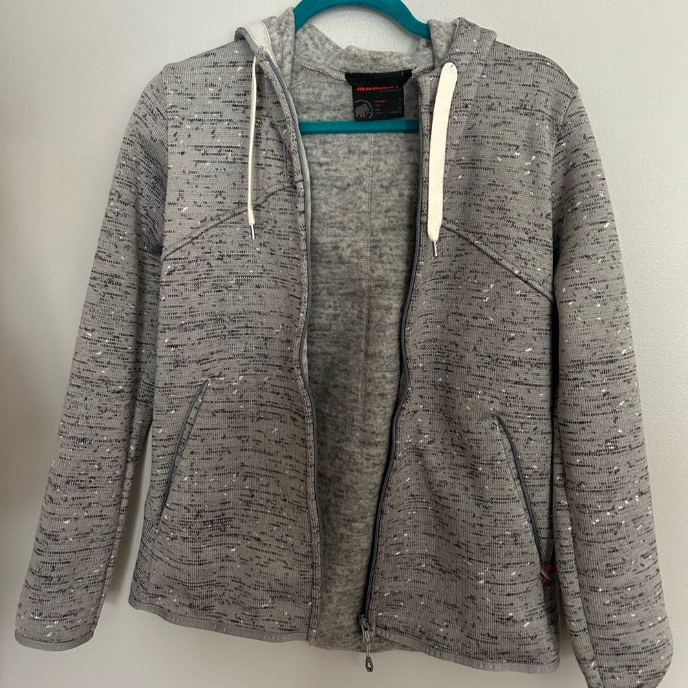Mammut Gray Fleece Jacket - Size S